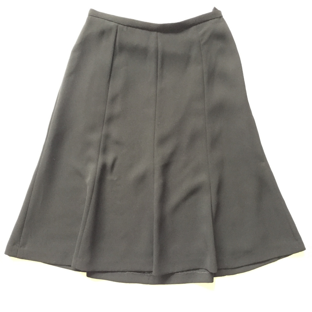 Amanda Smith Suit Skirt Knee Length Black 4